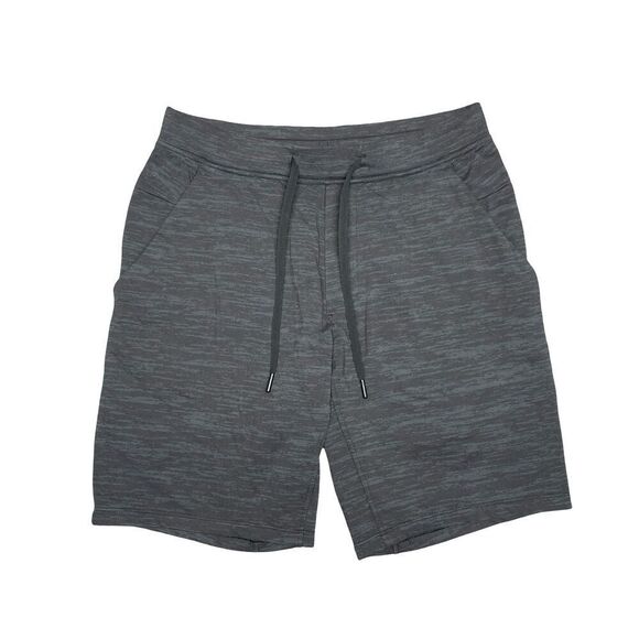 Lululemon Mens Gray Drawstring Waist City Sweat Regular Fit Sweat Short Size M - Picture 1 of 8